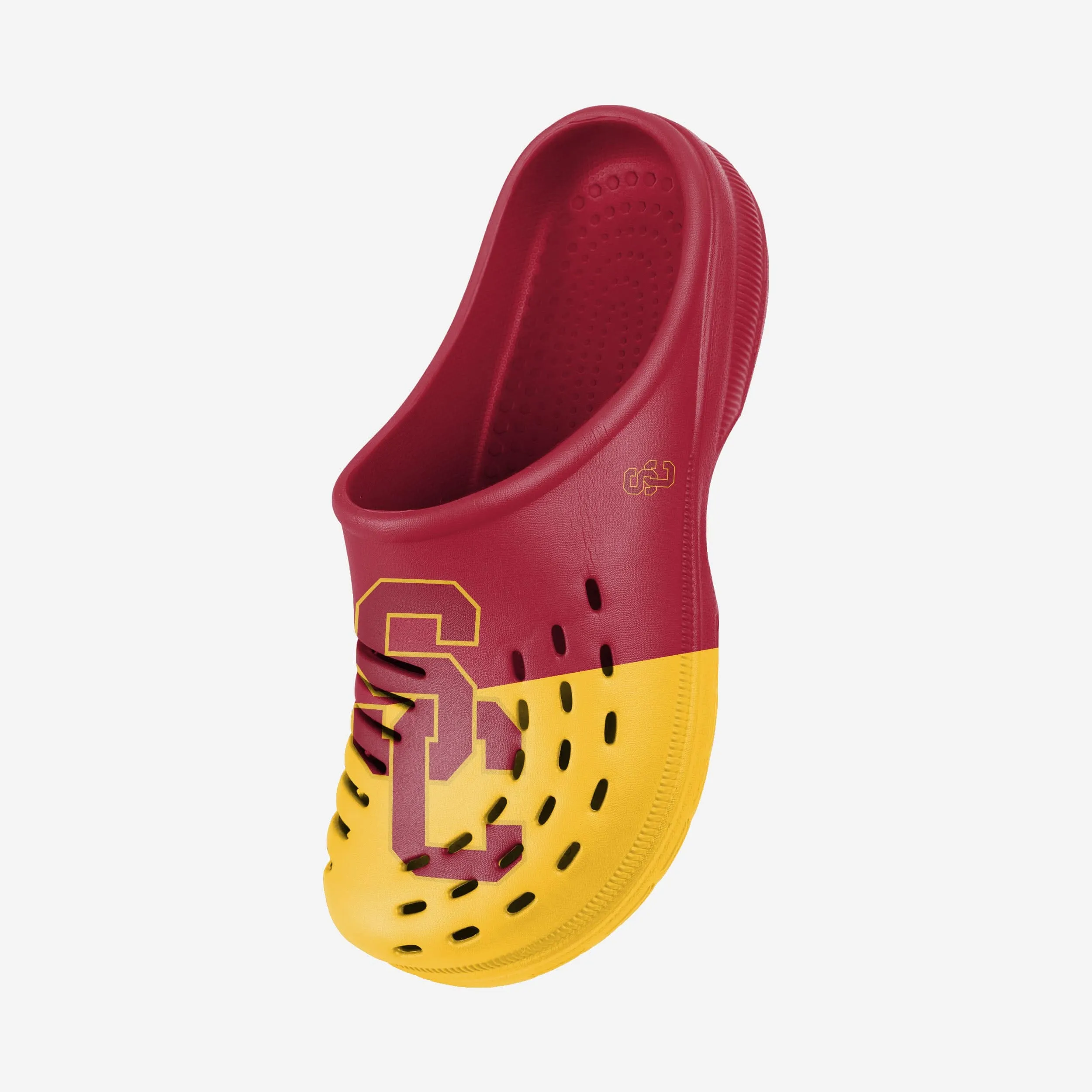 USC Trojans Colorblock Big Logo Clog