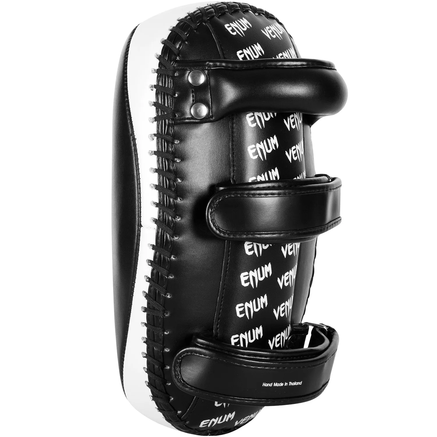 Venum Light Kick Pad - Skintex-leer- zwart/ice (paar)