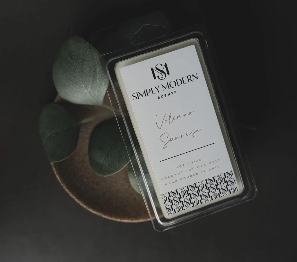 Volcano Sunrise Wax Melts Soy Wax Melt