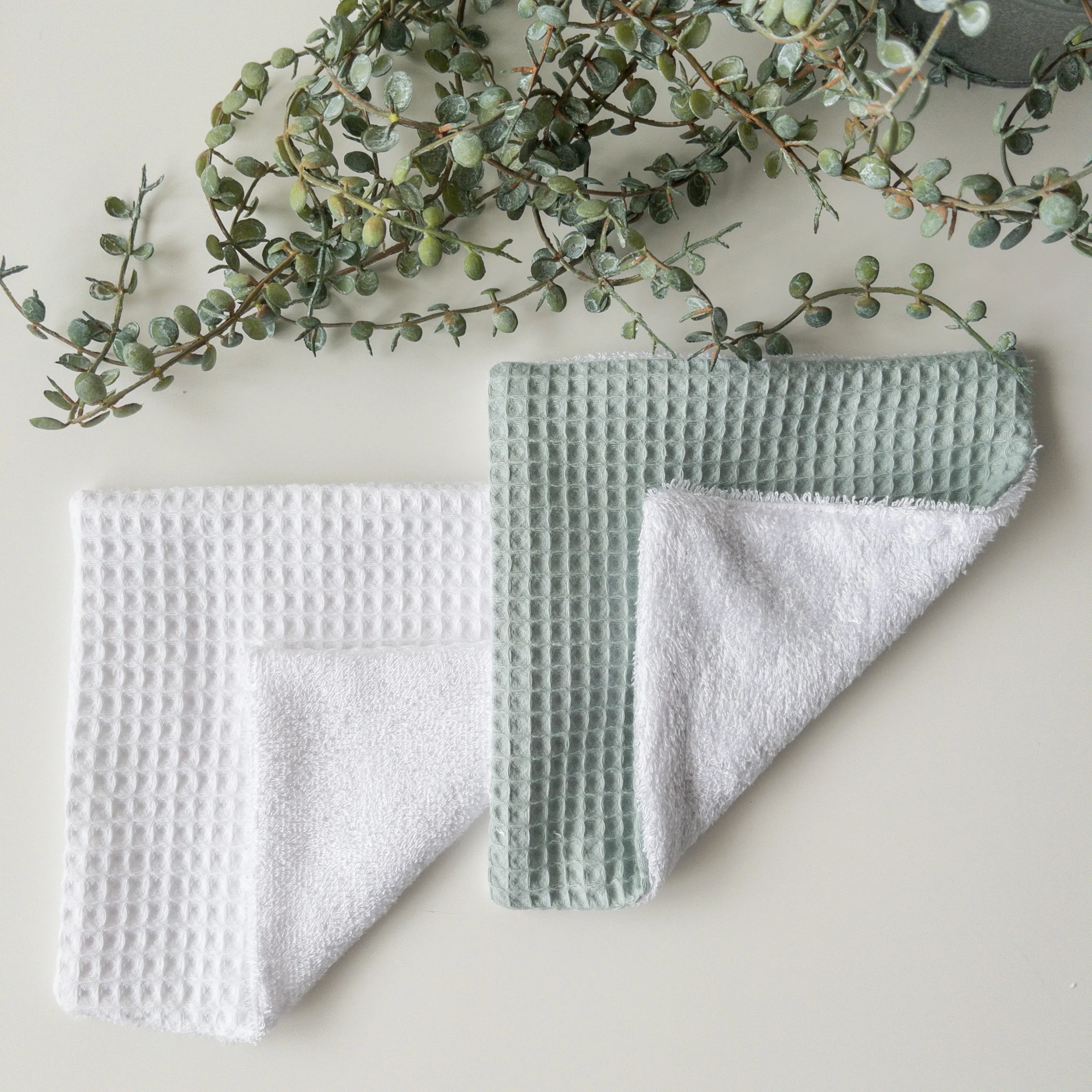 Washable Bamboo & Waffle Cloth