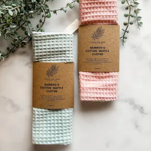 Washable Bamboo & Waffle Cloth