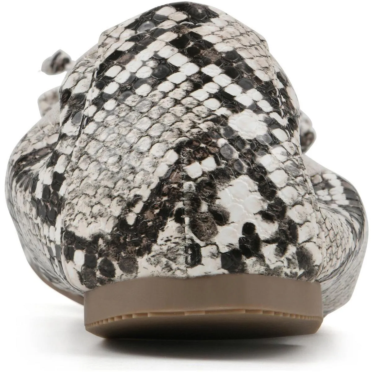 White Mountain Womens Bow  Ballet Flats