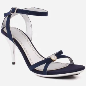 Woman "DALIA" Transparent Low Heel Sandals