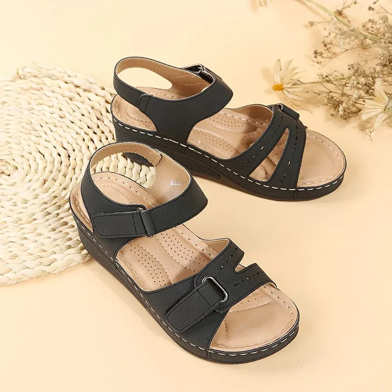 Women Soft Bottom Wedge Heels Sandals