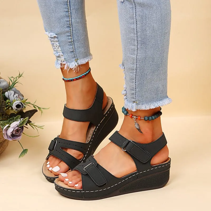 Women Soft Bottom Wedge Heels Sandals