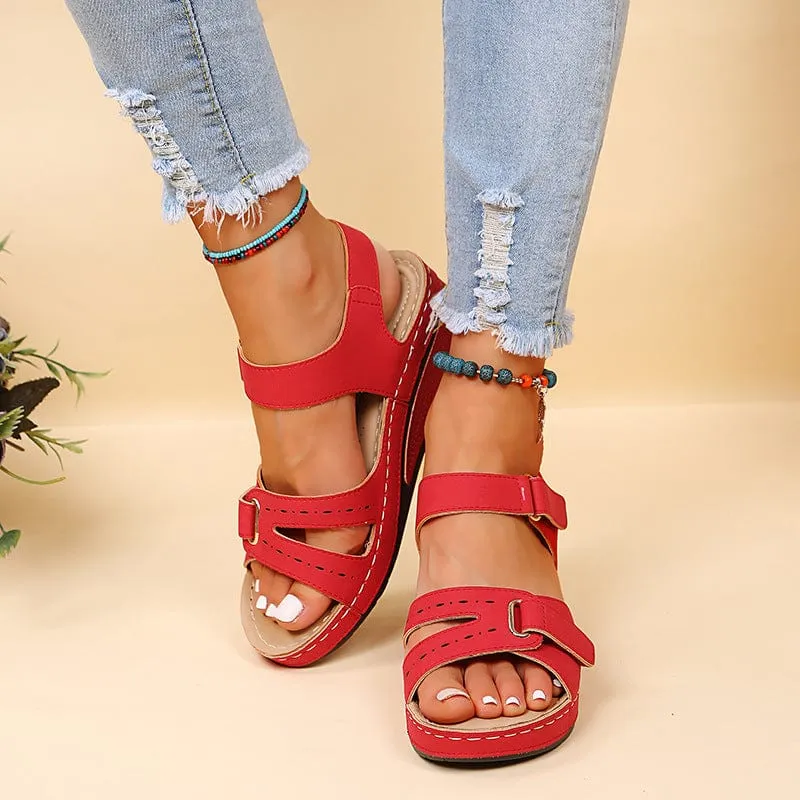 Women Soft Bottom Wedge Heels Sandals