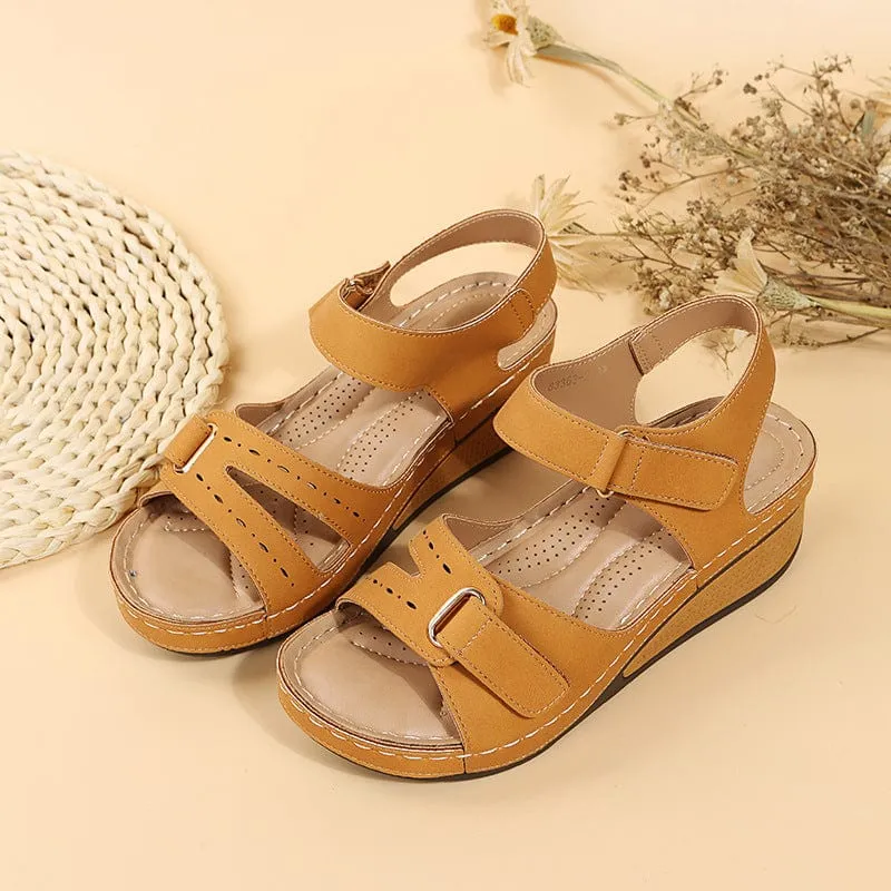 Women Soft Bottom Wedge Heels Sandals