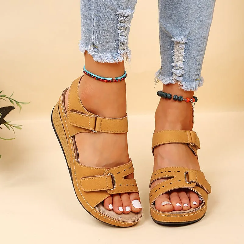 Women Soft Bottom Wedge Heels Sandals