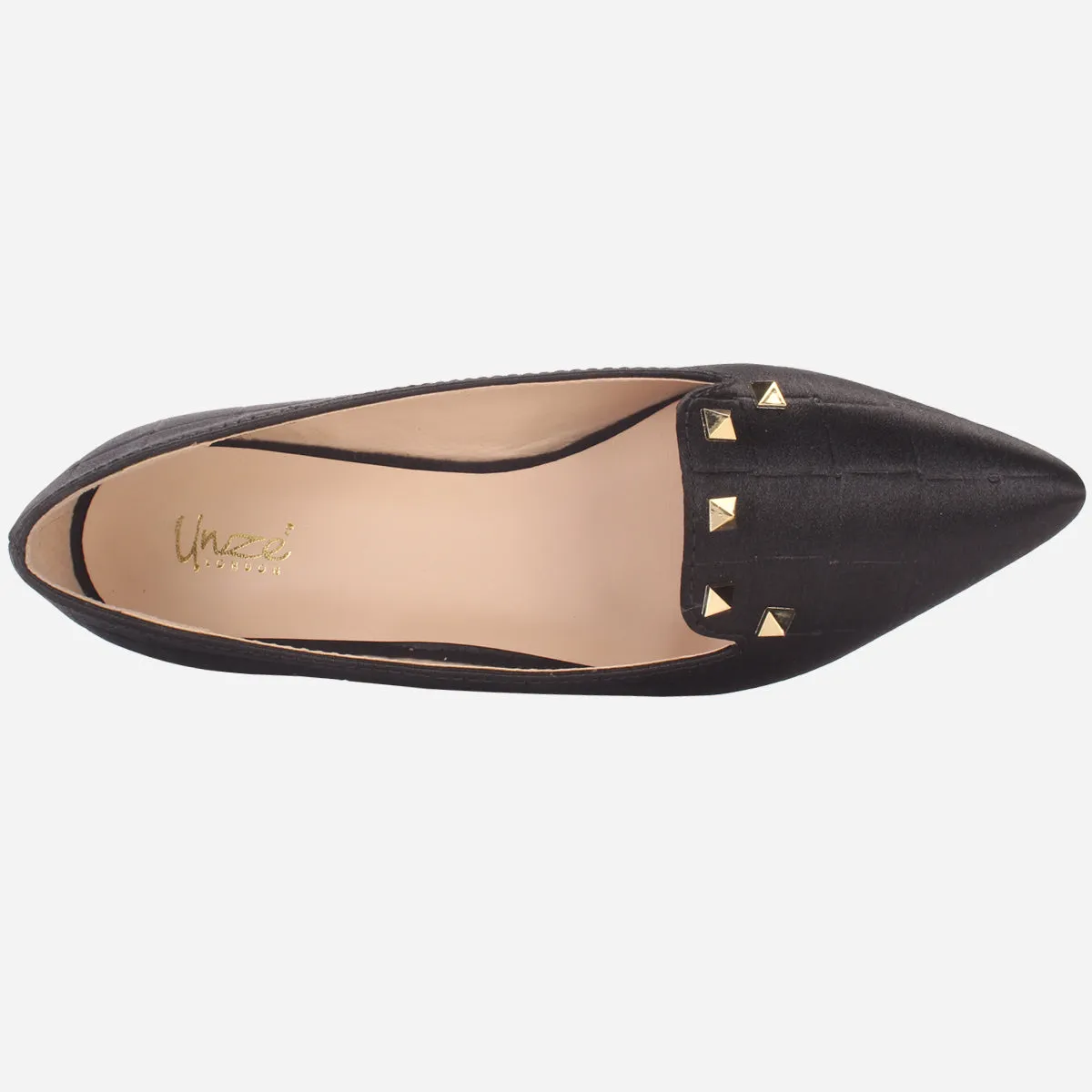 Women's "DIKAX" Pointed Toe Decorated Flat Pumps