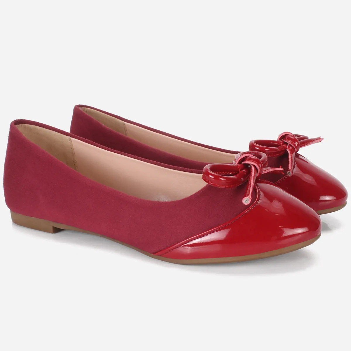 Womens "ERMEN" Rounded Toe Flat Shoes