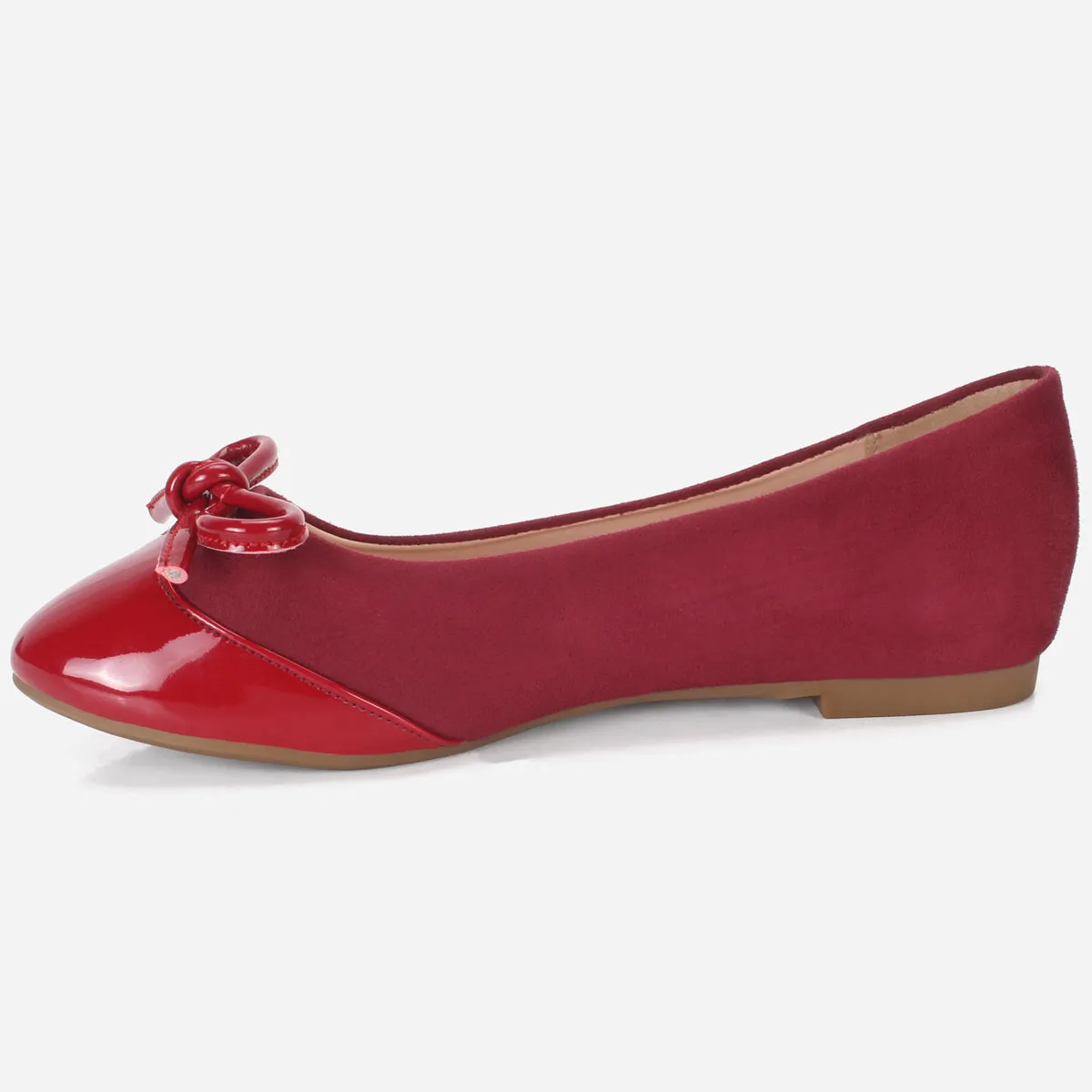 Womens "ERMEN" Rounded Toe Flat Shoes