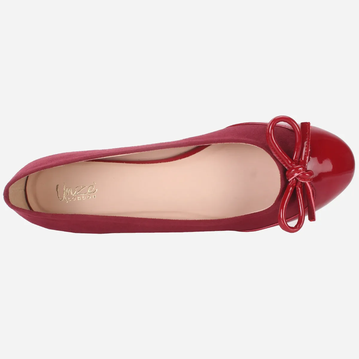 Womens "ERMEN" Rounded Toe Flat Shoes