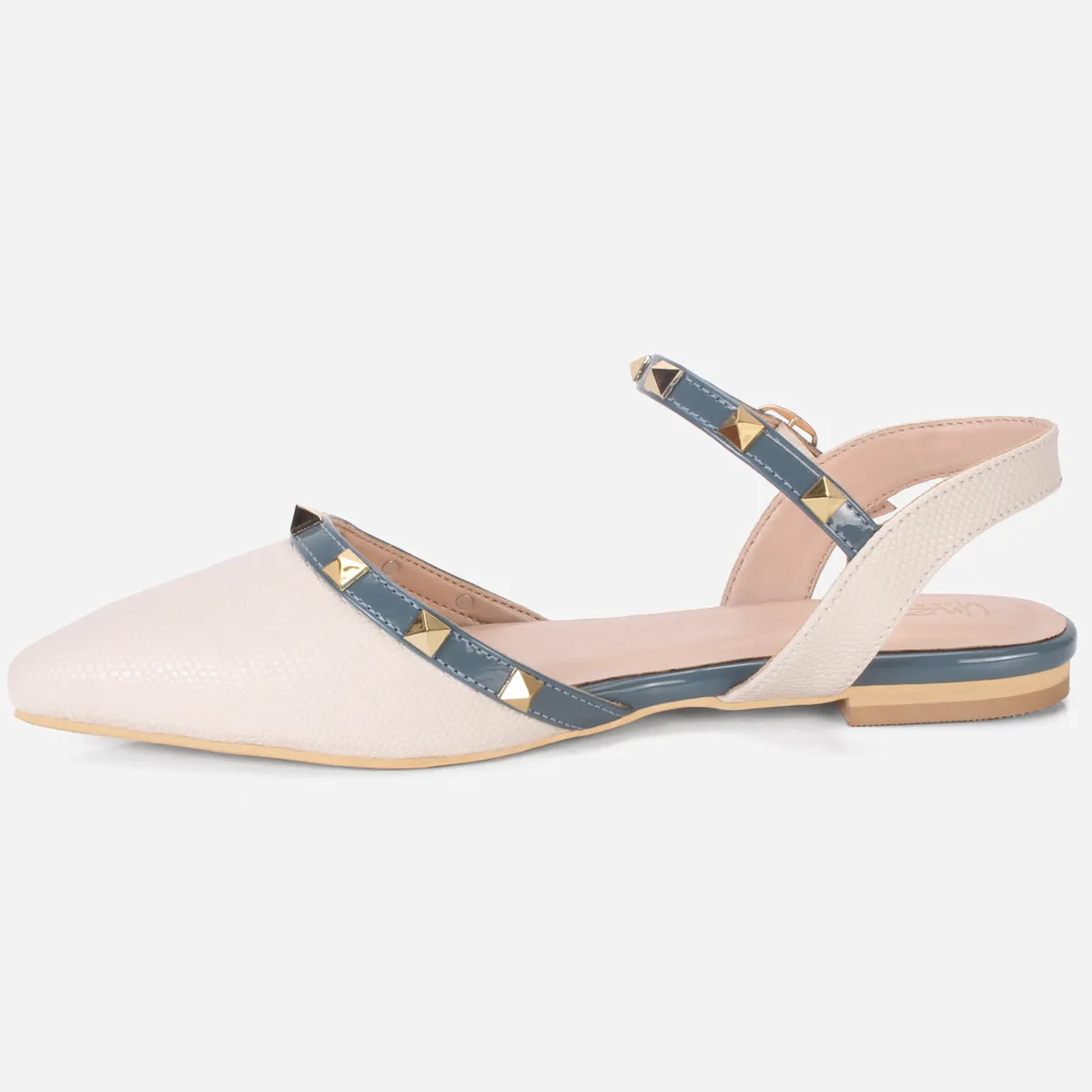 Women's "JUADY" Pointed Flat Shoes