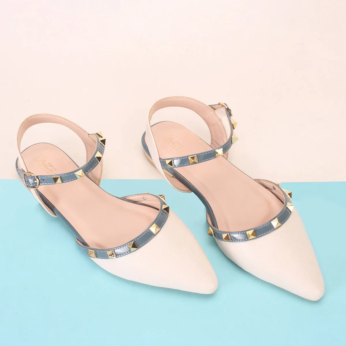 Women's "JUADY" Pointed Flat Shoes