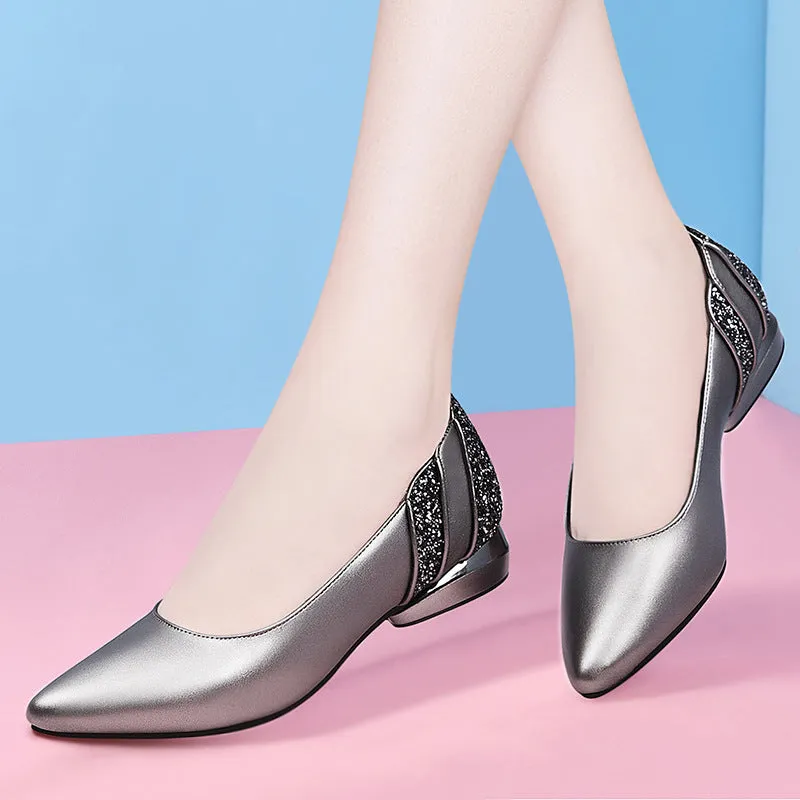 Women's Shoes with Low Heels and Soft Soles