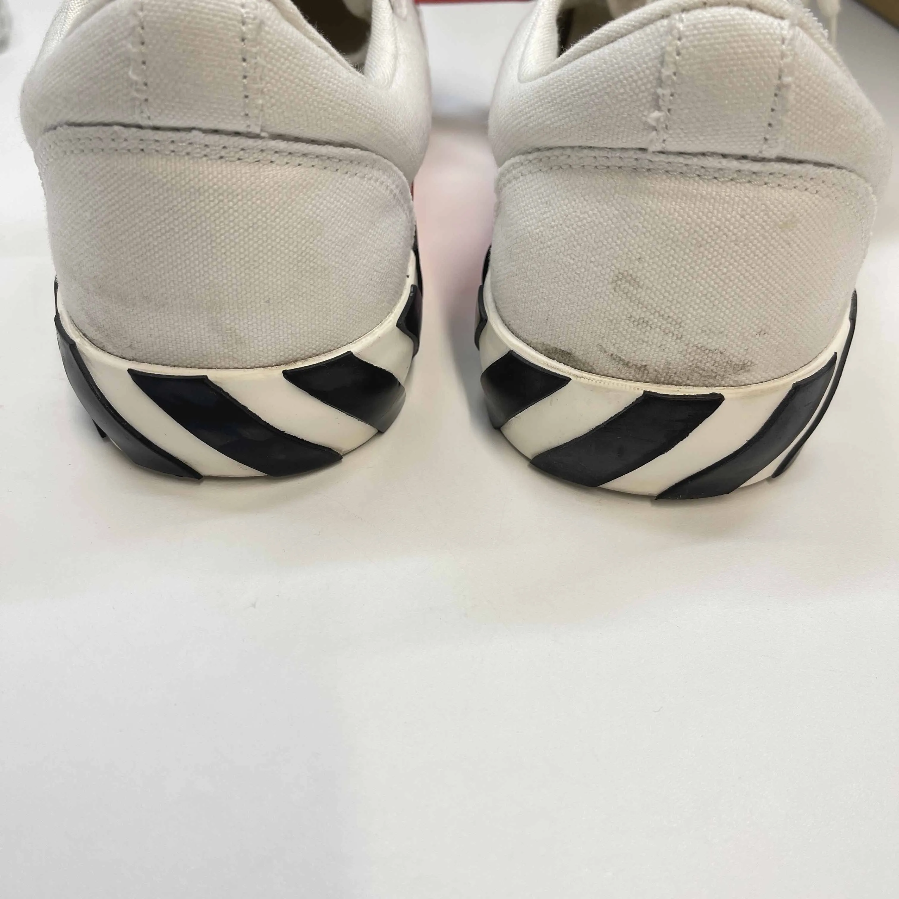 Women's Vulcanised Low Trainers White Size EU 41 / UK 8
